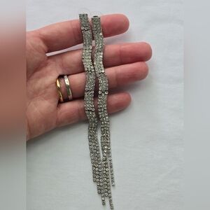 Rhinestone Drop Earrings